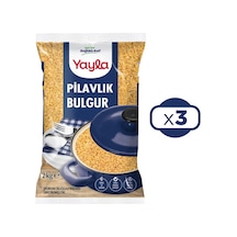 Yayla Pilavlık Bulgur 2 Kg X 3 Adet