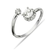 Argentum Concept - Zirkon Taşlı Gümüş Yüzük - Y012301