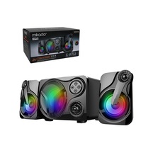 Ses Sistemi Pc 2+1 Usb/Fm/Sd/Bt Rgb Işıklı Mikado  Md-Bt28