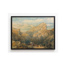 Klasik Sanat Roberts Granada Ovasına İniş Çerçevesiz Poster 21x30 Cm A4 Tablo Klasik Sanat