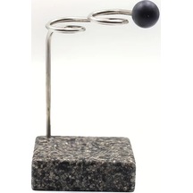 Elmpaly Siyah Granit Diş Fırçası Tutucu - 304 Paslanmaz Çelik Banyo Düzenleyici, Minimal Masaüstü Organizer Siyah