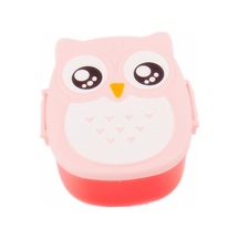 Suntek Baykuş Öğle Yemeği Kutusu Aperatifler Için Pembe Pembe