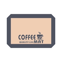 30 21cm Kahve Makinesi Matı Yaklaşık 60g 108g Katlanabilir 30x21cm Gray