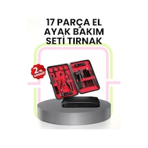 Kompakt Ve Şık Tasarımlı 17 Parça Bakım Seti