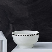 Damalı Porselen Çerezlik 11 Cm Diğer