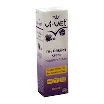 Vi-Vet Hassas Ciltler için Unisex Tüy Dökücü Krem 100 ML