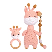 Amigurumi Zürafa Kapi Set - Anatoya