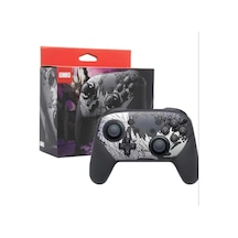 Joystick Siyah Bluetooth Bağlantılı Nintendo Switch Uyumlu Kablosuz Gamepad Oyun Kolu