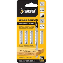 Sgs Dekupaj Ağzı Ahşap T101d 5 Li Set