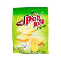 Eti Popkek Mini 180g Limon - Pratik Atıştırmalık Kek 5'li Avantaj Paketi - 5 Adet Tarı