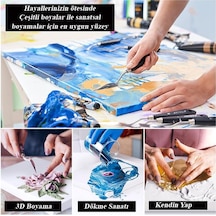 Yuvarlak Tuval 10x10 Cm 1 Adet Arkadan Zımbalı Astarlı Resim Tuvali Akrilik Boya Yağlı Boya Daire Tuval