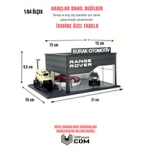 1/64 Ölçekli Range Rover Diorama Tasarımlı Araç Sergileme Garajı 3d Baskı