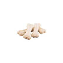 Purecanpati Naturel Sütlü Pres Beyaz Köpek Çiğneme Kemiği 5'li 7.5 CM