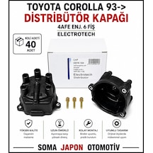 Corolla 1993 Sonrası 4afe 1.6 Enj. 6 Fiş Distribütör Kapağı Dstk-104