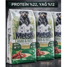 Melse Lamb & Rice Kuzu Etli Pirinçli Yetişkin Köpek Maması 15 Kg