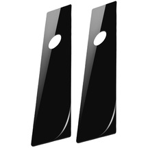 Suntek 2x Araba Pencere B Sütunu Kapak Trim Sticker Parlak-siyah