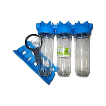 Atlas 3/4" 10" İnch Dp10 Trıo Daire Girişi 3"Lü Boşfiltre Kabı