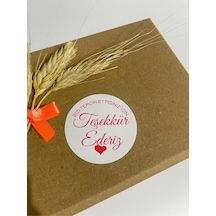 Kalpli Yuvarlak Yapışkanlı Etiket 5x5 Cm 100 Adet