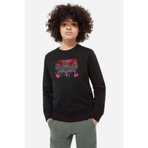 Tshirthane Ensiferum Unsung Heroes Baskılı Unisex Çocuk Siyah Sweatshirt Siyah