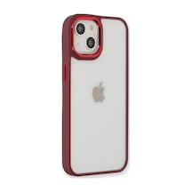 Apple İphone 14 Plus Kılıf Dora Kapak - Kırmızı 0.2M-Çok Renkli