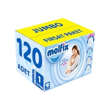 Molfix Bebek Bezi1 Numara 2-5kg Yeni Doğan 120 Adet 3'lü