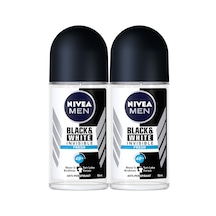 Nivea Men Invisible Black & White Fresh Erkek Roll-On Deodorant 2 x 50 ML