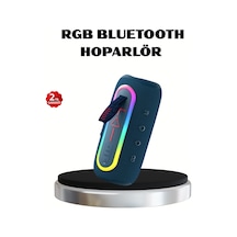 Mini Mavi Bluetooth Hoparlör Şık Görünüm Ve Taşınabilir Güçlü Ses - Lisinya