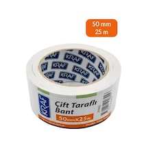 Kraf Çift Taraflı Bant 50mm X 25m 2550g 1