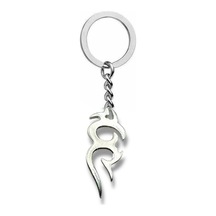 Alev Figürlü Anahtarlık Zamak Metal Unisex Güç Ve  Temalı Aksesuar