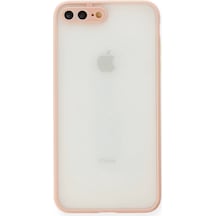 Apple, Uyumlu iPhone 7 Plus Kılıf Montreal Silikon Kapak - Pembe