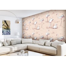 Flamingolar Duvar Kağıdı (459077303)
