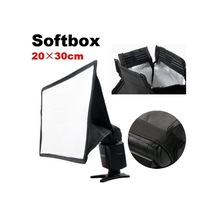 20X30Cm Tepe Flaş için Softbox Diffuser Işık Yumuşatıcı