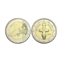 Avrupa - Cyprus 2 Euro Koleksiyon Para Çil Unc