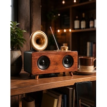Bluetooth Hoparlör Retro Tasarım B6 Uuczb6speak-1