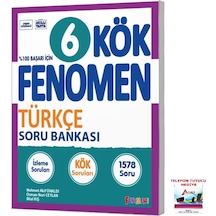 Fenomen 2025-2026 6. Sınıf Kök Türkçe Soru Bankası Video Çözümlü
