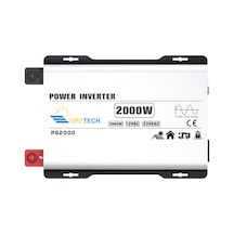 Uretech 2000 Watt 12V Tam Sinüs İnverter 2000 W 12V-220V İnvertör