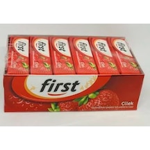 First Duo Çilek Aromalı Sakız 24 x 13.5 G