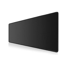 Klasse Pro Black Edition - Dikişli Kenar 70x30, 90x40, 100x50 Ve 120x60 Cm Oyuncu Gaming Mouse Pad Siyah, 90x40 Cm