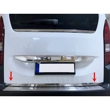 Citroen Berlingo Krom Bagaj Alt Çıtası 2018 Üzeri Paslanmaz Çelik