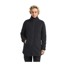Jack Wolfskın Jack Wolfskin High Curl Coat Kadın Siyah Outdoor Ceketi 6000 Siyah