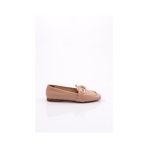 Dgn 5020 Kadin Loafer Ayakkabi 5020-1423-R12632 Ten Rengi