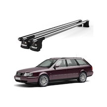 Trio-ı Audi A6 Avant 1994-1998 Uyumlu Kilitli Ara Atkı 120cm Port Bagaj Tavan Barı