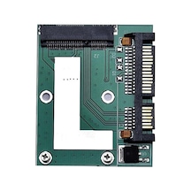 Msata Mini Sata Ssd To Sata Çevirici Dönüştürücü Adaptör 5137