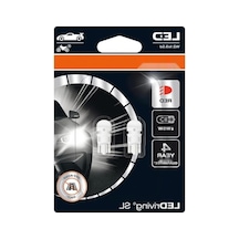 Osram T10 Ledriving Sl 12v W5w Kırmızı Işık Takım -2 Adet 10c