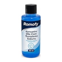 Konsantre Oto Cam Suyu Pratik Tek Kullanımlık Silecek Suyu 50ml