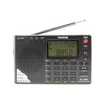 Tecsun Pl-380 Pl380 Dsp Profesyonel Radyo Fm/lw/sw/mw Dijital Taşınabilir Tam Pl380-black