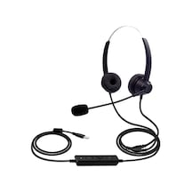 Usb Kablolu Bilgisayar Kulaklığı Mikrofon Evrensel Ofis Çağrı Merkezi Kulaklık