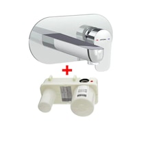 Artema Flow Soft Ankastre Lavabo Batarya Seti A43175 - A42230 Krom - Gri