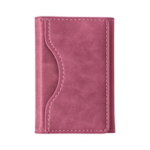 Solmazlar Online Tema Magsafe Deri Kartlık - Pembe Çok Renkli