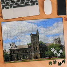 Büyük Görkemli Ev Mimari Yapı 240 Parça Puzzle Yapboz-74676